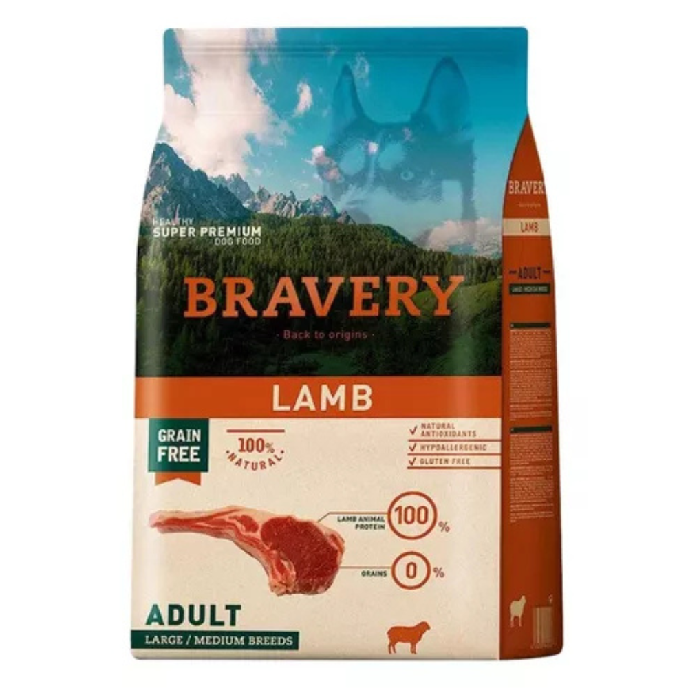 Bravery Lamb Adult Large/ Medium Breeds